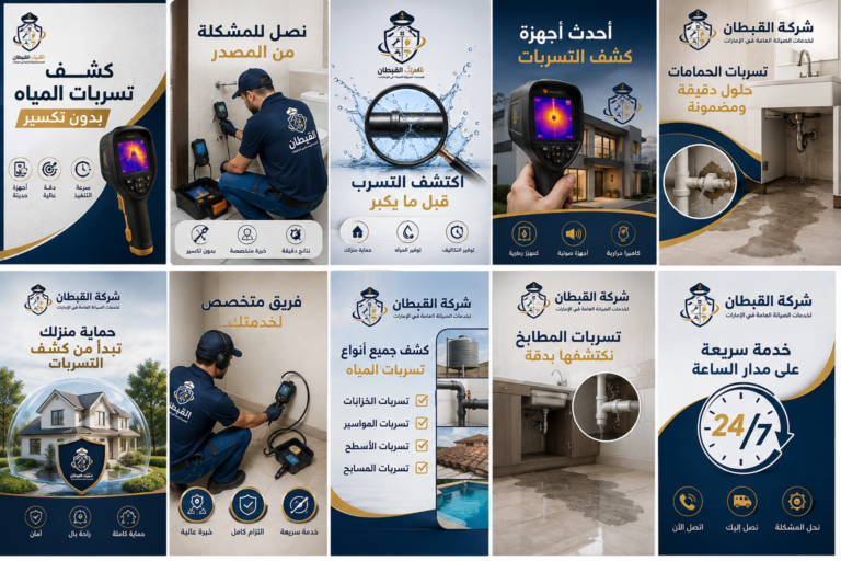 شركة كشف تسربات المياه